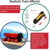 imageBRIO World Mighty Golden Action Locomotive  Battery Operated Toy Train for Wooden Track  Motorized Train with Lights ampamp Sound  Works with All BRIO Sets  Exciting Interactive Play  Ages 3 ampamp UpLocomotive