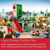 imageBRIO World Parking Garage  7Piece Wooden Toy Garage with 2 Cars 1 Transporter Wagon and Wooden Ramp Tracks  Works with All BRIO Train Sets  FSCCertified  Sparks Creativity ampamp Fun  Ages 3 ampamp UpParking Garage