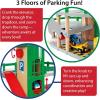 imageBRIO World Parking Garage  7Piece Wooden Toy Garage with 2 Cars 1 Transporter Wagon and Wooden Ramp Tracks  Works with All BRIO Train Sets  FSCCertified  Sparks Creativity ampamp Fun  Ages 3 ampamp UpParking Garage