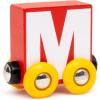 imageBRIO  Letter Train M  Wooden Train Set Accessory Toy for Kids Age 2 Years Up