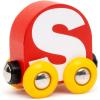 imageBRIO  Letter Train S  Wooden Train Set Accessory Toy for Kids Age 2 Years Up