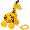 imageBRIO 30200 Infant ampamp Toddler  Pull Along Giraffe Wood Baby Toy with Bobbing Head for Kids Ages 1 and up YellowBrown