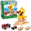 imageBRIO World  33280 Freight Goods Station  Versatile Toy Train Set for Kids  Interactive Play  Sustainable Wood Construction  Ideal for Toddlers Aged 3 and UpSingle