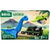imageBRIO World  36096 Dinosaur Battery Train  Toy Train for Kids Aged 3 Years Up