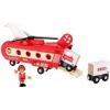 imageBRIO World 33886  Cargo Helicopter  Premium Wooden Train Toy  Safe and Durable  Compatible with All Sets  Fun for Toddlers and Kids  Includes Figure and Accessories