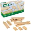 imageBRIO World Expansion Pack Beginner  11Piece Wooden Train Track Set  Compatible with All Railway Sets  FSCCertified Wooden Tracks  Enhances Cognitive Skills  Durable ampamp Safe  Ages 3 ampamp Up