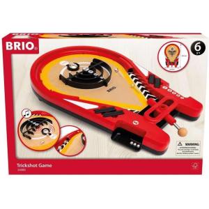 imageBRIO 34080 Trickshot Game  Classic Pinball Game for Ages 6