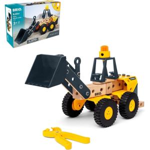 imageBRIO Builder  34598 Volvo Wheel Loader  Educational Construction Toy for Kids Age 3 Years Up