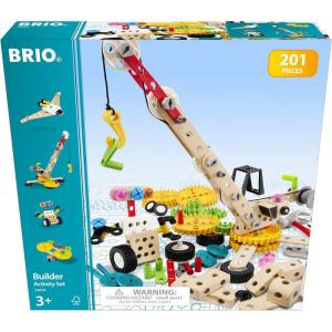 imageBRIO Builder  34604 Builder Activity Set  Educational Roleplay ampamp Construction Toy for Kids Aged 3 Years Up