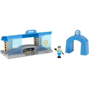 imageBRIO World  33918 Smart Railway Workshop  3 Piece Toy Train Accessory for Kids Ages 3 and UpMulti