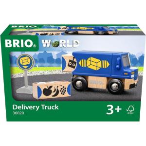 imageBRIO World  36020 Delivery Truck  Train Set Accessory Toy for Kids Age 3 Years and Up