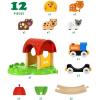imageBRIO World  33826 My First Farm  12 Piece Wooden Toy Train Set for Kids  Interactive Learning Experience  FSCCertified Wood  Suitable for Ages 18 Months and Up
