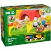 imageBRIO World  33826 My First Farm  12 Piece Wooden Toy Train Set for Kids  Interactive Learning Experience  FSCCertified Wood  Suitable for Ages 18 Months and Up