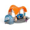 imageBRIO 33973 Smart Tech Sound Action Tunnel Station  Wooden Toy Train Set for Kids Age 3 and Up