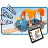 imageBRIO 33973 Smart Tech Sound Action Tunnel Station  Wooden Toy Train Set for Kids Age 3 and Up