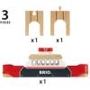imageBRIO World 33569  Ferry Ship  3 Piece Wooden Toy Train Set for Kids  Interactive Light and Sound Features  Compatible with All BRIO Train Tracks  Ideal for Ages 3 and Up