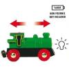 imageBRIO World 33595 Engine Train  Battery Powered Wooden Toy for Kids  Forward amp Reverse Movement  Illuminating Headlights  Ideal for Toddlers 3 Years amp Up