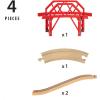 imageBRIO World Curved Bridge for Kids Age 3 Years and up Compatible with All Train Sets