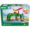 imageBrio Container Crane  Magnetic Hook Crane Toy  FSCCertified Craftsmanship  Enhances Motor Skills  Perfect Addition to Brio Railway Set  Suitable for Children Aged 3