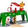 imageBrio Container Crane  Magnetic Hook Crane Toy  FSCCertified Craftsmanship  Enhances Motor Skills  Perfect Addition to Brio Railway Set  Suitable for Children Aged 3