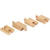 imageBrio World 333334Piece Mini Straight Tracks  Versatile Wooden Train Set Extension  Ideal for Kids Aged 3 amp Up  Compatible with Brio Railway Toys  FSC Certified for Sustainable Forestry