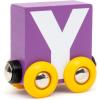 imageBRIO  Letter Train Y  Wooden Train Set Accessory Toy for Kids Age 2 Years Up