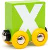 imageBRIO  Letter Train X  Wooden Train Set Accessory Toy for Kids Age 2 Years Up