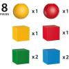 imageBRIO World  30123 Magnetic Blocks  Fun Toddler Toy for Kids Ages 1 and Up