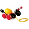 image:imageBRIO Infant ampToddler 30367  Pull Along Ant Wood Toy with Moving Egg for Kids Ages 1 and Up