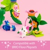 image:imageBRIO Flora Azalea Flower Swing  Charming 11Piece Interactive Build amp Decorate Playset for Imaginative Play  Ages 3