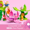 image:imageBRIO Flora Heather Flower House  Charming 4Piece Interactive Build amp Decorate Playset for OpenEnded Imaginative Play  Ages 3