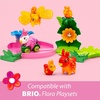 image:imageBRIO Flora Zinnia amp Peach Figures  2Piece Character amp Buddy Set  Nature Inspired Imaginative Play  for Girls and Boys  Ages 3