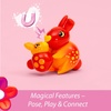image:imageBRIO Flora Zinnia amp Peach Figures  2Piece Character amp Buddy Set  Nature Inspired Imaginative Play  for Girls and Boys  Ages 3