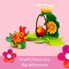 image:imageBRIO Flora Zinnia amp Peach Figures  2Piece Character amp Buddy Set  Nature Inspired Imaginative Play  for Girls and Boys  Ages 3