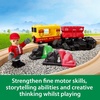 image:imageBRIO World Cargo Gemstone Set  14Piece FSCCertified Wooden Train Set  ColorChanging Gem Cargo and Mine  Works with All BRIO Train Sets  Ages 3