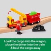 image:imageBRIO World Cargo Gemstone Set  14Piece FSCCertified Wooden Train Set  ColorChanging Gem Cargo and Mine  Works with All BRIO Train Sets  Ages 3