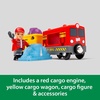 image:imageBRIO World Gemstone Cargo Train  5Piece Wooden Cargo Train with ColorChanging Gem Loads  Interactive Toy Train Playset  Works with All World Railway Sets  Kids Ages 3 amp Up
