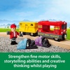 image:imageBRIO World Gemstone Cargo Train  5Piece Wooden Cargo Train with ColorChanging Gem Loads  Interactive Toy Train Playset  Works with All World Railway Sets  Kids Ages 3 amp Up