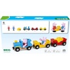 image:imageBRIO World Peppa Pig Train  6Piece Wooden Toy Train Playset with Peppa amp George Figures  Works with All World Railway Sets  FSCCertified  Imaginative Play for Kids Ages 3 amp Up