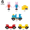 image:imageBRIO World Peppa Pig Train  6Piece Wooden Toy Train Playset with Peppa amp George Figures  Works with All World Railway Sets  FSCCertified  Imaginative Play for Kids Ages 3 amp Up
