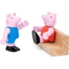 image:imageBRIO World Peppa Pig Train Set  18Piece FSCCertified Wooden Railway Set  Includes Peppa and George Figures  Works with All BRIO Train Sets  Ages 3