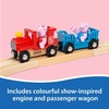 image:imageBRIO World Peppa Pig Train Set  18Piece FSCCertified Wooden Railway Set  Includes Peppa and George Figures  Works with All BRIO Train Sets  Ages 3