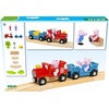 image:imageBRIO World Peppa Pig Train Set  18Piece FSCCertified Wooden Railway Set  Includes Peppa and George Figures  Works with All BRIO Train Sets  Ages 3