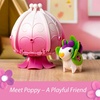 image:imageBRIO Flora Poppy Flower House  Charming 4Piece Interactive Build amp Decorate Playset for OpenEnded Imaginative Play  Ages 3