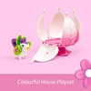 image:imageBRIO Flora Poppy Flower House  Charming 4Piece Interactive Build amp Decorate Playset for OpenEnded Imaginative Play  Ages 3